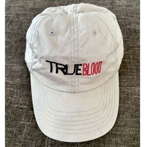 True Blood Hat Vampire Series Khaki HBO Promo Strapback Cap